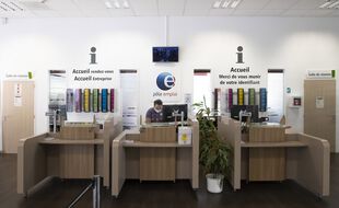 Un Pôle emploi à Nice.