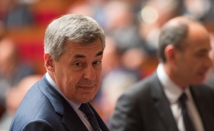 Henri Guaino, député LR, le 5 mai 2015 à l'Assemblée nationale à Paris.