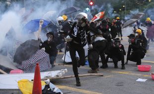 Les débordements à Hong Kong