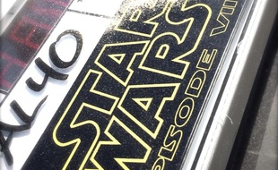 Le clap du tournage de "Star Wars Episode VII"