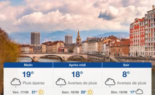 Météo Grenoble: Prévisions du jeudi 16 septembre 2021