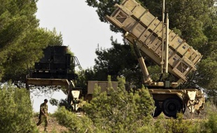 Une batterie de missiles Patriot sol-air