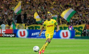NANTES, le 05/10/2013 ALHADHUR, joueur du FCN los du match contre EVIAN