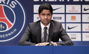 Le président du PSG Nasser al-Khelaïfi en juillet 2013.