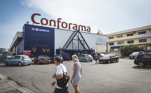 Un magasin Conforama à Antibes (Alpes-Maritimes).