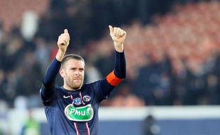 Le défenseur du PSG Sylvain Armand, le 23 janvier 2013, contre Toulouse.
