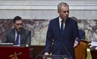 Le député LREM François de Rugy, élu président de l'Assemblée nationale, le 27 juin 2017 à Paris