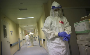 Un service Covid-19 à l'hôpital Curry Cabral de Lisbonne, en novembre dernier.