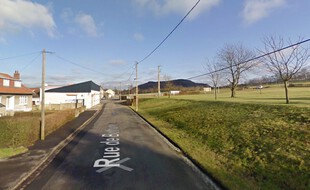 La rue de Béthune, à Calonne-Ricouart, où sont nés trois internationaux français.