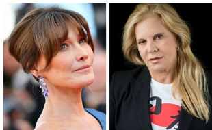 Carla Bruni et Sylvie Vartan.