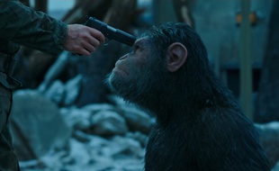 Image extraite de la bande-annonce de «La Planète des Singes - Suprématie».