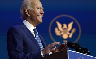 Joe Biden, le 9 novembre 2020.