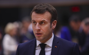 Emmanuel Macron, le 20 février 2020.