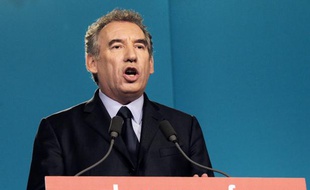 Le président du MoDem, François Bayrou, le 3 mai 2012, à Paris.