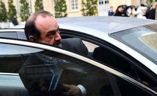Philippe Martinez, secrétaire général de la CGT, quitte l'Hôtel de Matignon, le 10 janvier dernier, après une rencontre avec Edouard Philippe.