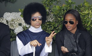 Prince, le 2 juin 2014, à Roland-Garros.