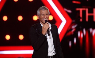 Nagui, sur le plateau de The Artist, le 11 septembre 2021.