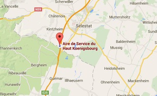 aire de repos du Haut-Koenigsbourg