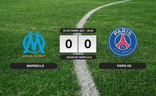 Résultats Ligue 1: Match nul entre l'OM et le PSG sur le score de 0-0