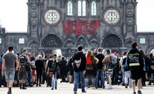 L'entrée principale du Hellfest (illustration).
