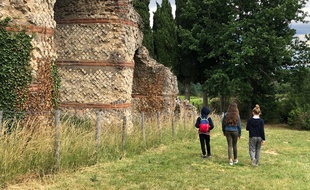 L'aqueduc de Chaponost, près de Lyon, le 6 juin 2020.