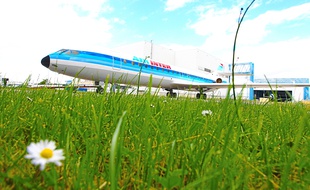 La Caravelle d'Airbus, aux couleurs d'Air Inter, intégrera le musée Aéroscopia à l'automne prochain.
