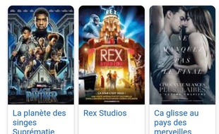 Des titres de films et des affiches qui ne correspondent pas.