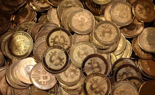 Un tas de Bitcoin