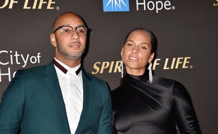 Le producteur Swizz Beatz et la chanteuse Alicia Keys