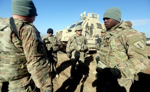 Des soldats américains: illustration