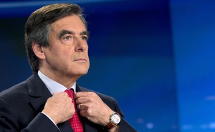 François Fillon en 2014 sur TF1.