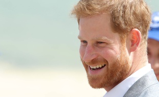 Le prince Harry, duc de Sussex au port de Melbourne beach.