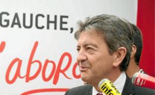 Jean-Luc Mélenchon , samedi.