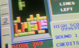 Illustration: Une partie de Tetris.