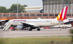 Un avion de la Germanwings, le 29 août 2014 à Berlin
