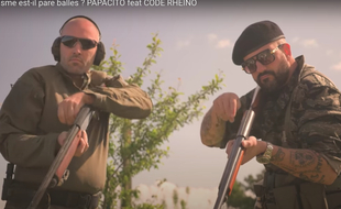 Capture d'écran extraite de la vidéo du YouTubeur Papacito contre lequel Jean-Luc Mélenchon souhaite déposer plainte.