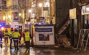 Un immeuble s'effondre à Charlleville-Mézières
