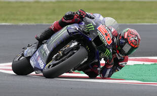 Fabio Quartararo à Misano.