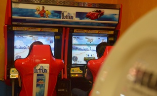 Des jeux d'arcade (illustration).