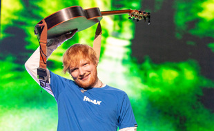 Le chanteur Ed Sheeran