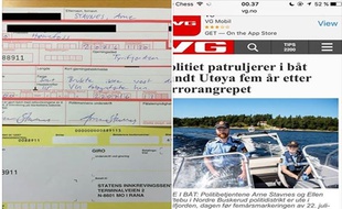 Arne Stavnes est un policier intègre. Au point de s'auto-administrer une amende de 53 euros.