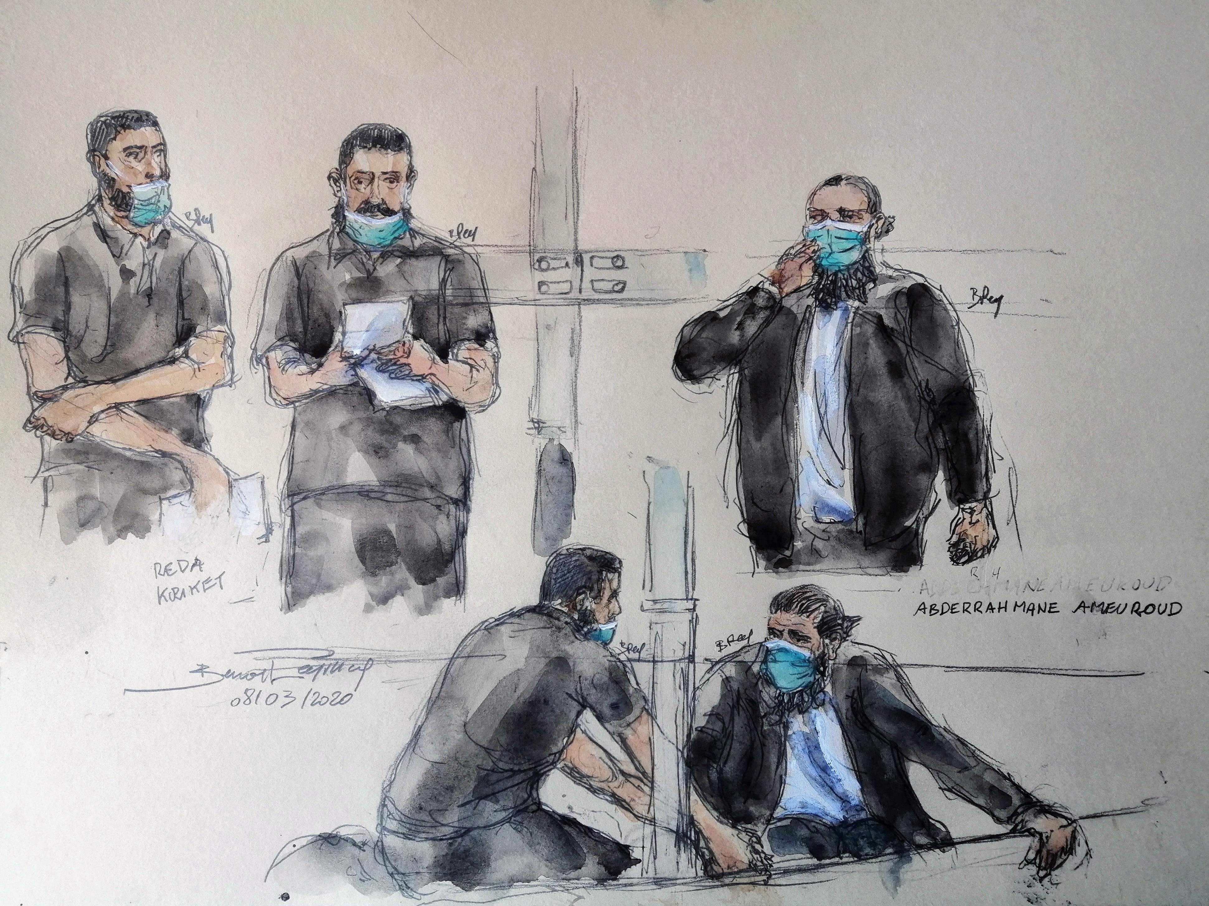 Le procès de Réda Kriket ainsi avec cinq suspect s'est tenu vendredi 9 avril 2021.
