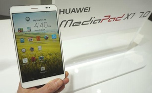 Huawei présentait sa tablette MediaPad X1 de 8 pouces au Salon 2014 Mobile World Congress de Barcelone.