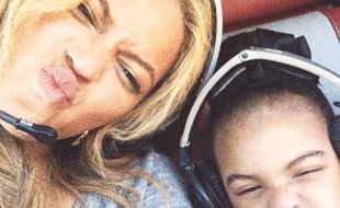 Beyoncé et Blue Ivy le 28 mai 2015