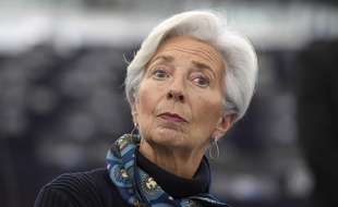 Christine Lagarde, présidente de la Banque centrale européenne, le 11 février 2020.