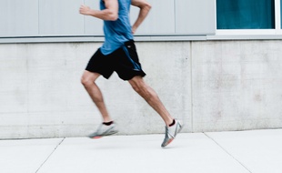 Un coureur (illustration)