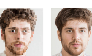 Une IA permet de dépixeliser une photo floue