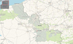 La commune d'Erchin, dans le Nord.