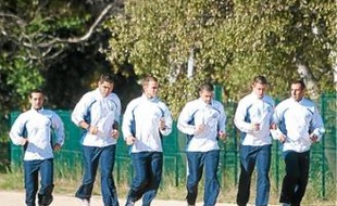 L'équipe du Sdis 13 s'entraine depuis 3 mois pour le marathon de New York.