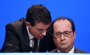 Manuel Valls et François Hollande